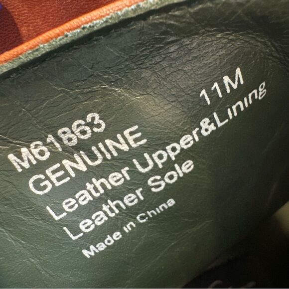 Kenneth Cole Burnished Leather Ankle Boots - Picture 10 of 10